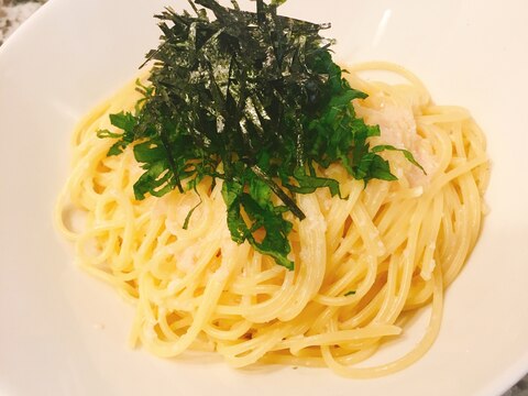 簡単あえるだけ☆明太子パスタ